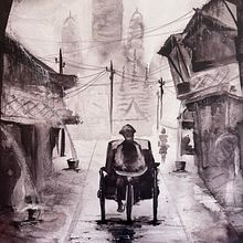 My project for course: Expressive Watercolor Painting: Create Compelling Illustrations. Un progetto di Belle arti, Pittura e Pittura ad acquerello di Sabine Nimz - 16.02.2024
