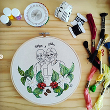 El amor más puro. Un projet de Broderie de Leidy Vanessa Vallejo Sanchez - 16.02.2024