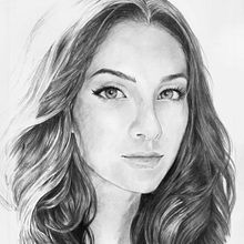 Lisa Blades. Traditional illustration, Fine Arts, Pencil Drawing, Drawing, Portrait Drawing, Artistic Drawing, and Figure Drawing project by Carlos Enrique Jauregui Camacho - 01.20.2024