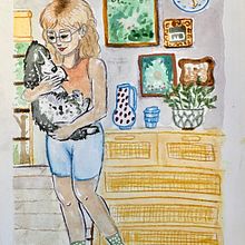 My project for course: Exploratory Sketchbook: Find Your Drawing Style. Un progetto di Illustrazione tradizionale, Bozzetti, Creatività, Disegno, Pittura ad acquerello, Sketchbook e Pittura gouache di Jessica - 17.02.2024