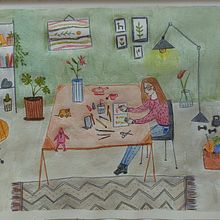 Il mio progetto del corso: Sketchbook per esplorare il tuo stile di disegno. Un projet de Illustration traditionnelle, Créativité, Dessin , et Carnet de croquis de Sara - 17.02.2024