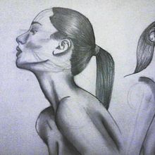 Dibujo figura humana. Ilustração tradicional projeto de Dioco Dadorus - 17.02.2024