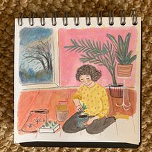 My project for course: Character Creation from Observational Drawings. Traditional illustration, Character Design, Drawing, and Sketchbook project by Hemma Übelhör - 02.18.2024