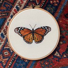 My project for course: Realistic Embroidery Techniques. Embroider, and Textile Design project by Iryna Adamova - 02.18.2024