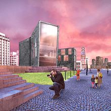 Mi proyecto del curso: Visualización arquitectónica expresiva de exteriores. Un proyecto de Arquitectura, Paisajismo, Arquitectura digital y Visualización arquitectónica de Amparo Espinosa Martín - 18.02.2024