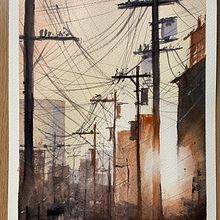 My project for course: Expressive Watercolor Painting: Create Compelling Illustrations. Un progetto di Belle arti, Pittura e Pittura ad acquerello di kristina_luca4 - 18.02.2024