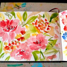 Acuarela en casa. Un proyecto de Pintura, Creatividad, Pintura a la acuarela, Diseño floral y vegetal de Maria Gonzalez - 17.02.2024