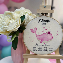 Mi proyecto del curso: Bordado y pintura textil para principiantes. Painting, Pattern Design, Embroider, DIY, Upc, cling, and Textile Design project by Leandra Grau - 02.18.2024