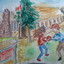 My project for course: Artistic Watercolor Sketching: Dare to Express Your Ideas. Traditional illustration, Sketching, Creativit, Drawing, Watercolor Painting, and Sketchbook project by Julia Sargeaunt - 02.18.2024