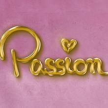 Mein Abschlussprojekt für den Kurs: 3D-Chrombuchstaben zeichnen mit Procreate. Un progetto di Tipografia e Design tipografico di adriana_morena - 18.02.2024