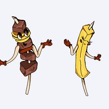 Meu projeto do curso: Design de personagens estilo cartoon com Procreate. Un progetto di Illustrazione tradizionale, Character design e Illustrazione digitale di Cassie - 19.02.2024