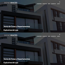 BIENES RAICES - Proyecto de dos cursos realizados, tanto de Domestika como de Udemy.. Programming, IT, and Web Development project by Samuel Oliva - 02.14.2024