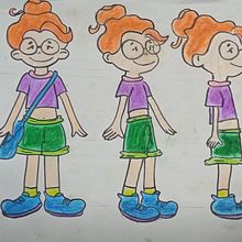 Meu projeto do curso: Design de personagens para animação com Photoshop. Un proyecto de Animación, Diseño de personajes y Animación de personajes de Mônica Sanches - 31.01.2024