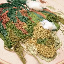 Labyrinth. Embroider, Design, Arts, Crafts, and Fine Arts project by Maria Meiga - 02.08.2024