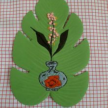 Hojas e hilos Ein Projekt aus dem Bereich Stickerei von Maria Elena Martin Bayona - 18.02.2024