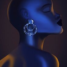 The Black Eyes Woman. Editorial Illustration project by Taiane Zatolinni - 02.17.2024