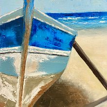 Pintando com tintas a óleo . Pictură în ulei de CRISTIANA GUARDIERO CUNHA LOPEZ - 02.19.2024