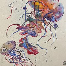 My project for course: Modern Watercolor Techniques . Ilustrație tradițională, Arte plastice, Pictura și Pictură în acuarelă de Heather Bailey - 02.20.2024