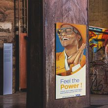 VISA | Power in your hands (Positioning Campaign). Een project van Cop, writing y  Ontwerp van Sidney Samuel NDJENG - 20.02.2024