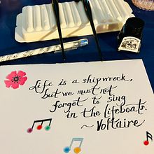 Brush Pen Calligraphy . Calligraph, Lettering, H, and Lettering project by Tel Asiado - 02.20.2024