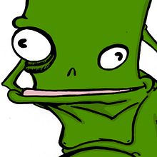 Sapo. Un proyecto de Diseño, Ilustración tradicional, Diseño de personajes, Bellas Artes, Diseño gráfico, Arte urbano, Bocetado, Creatividad, Dibujo a lápiz, Dibujo, Dibujo artístico, Instagram, Dibujo digital y Pintura digital de Mikel Urtasun Osacar - 09.07.2008