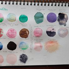 Mi proyecto del curso: Técnicas modernas de acuarela. Ilustração tradicional, Artes plásticas, Pintura, e Pintura em aquarela projeto de Celeste Muñoz Albornoz - 20.02.2024