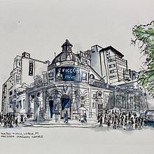 Meu projeto do curso: Sketchbook: desenhe crônicas gráficas. Painting, Sketching, Drawing, Watercolor Painting, Sketchbook & Ink Illustration project by Joaquim Roberto Neves Campos - 02.17.2024