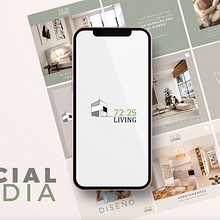 Social Media 7225 Living. Un proyecto de Diseño de Camilo Beltrán - 01.11.2022