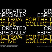 TBWA Grotesk. Un progetto di Tipografia e Design tipografico di Plau - 21.02.2024