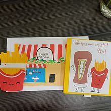 Mi proyecto del curso: Creación de tarjetas pop-up para principiantes. Un projet de Illustration traditionnelle, Artisanat, Événements, Papercraft , et Design de papeterie de Fabiola Rodríguez Márquez - 21.02.2024