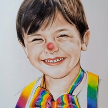 Mi proyecto del curso: Retrato realista al pastel tiza. Un progetto di Illustrazione tradizionale, Belle arti, Disegno, Disegno di ritratti e Disegno realistico di Mari Vidal - 21.02.2024