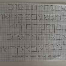 Mi proyecto del curso: Introducción a la caligrafía hebrea . % iraidacolon61 tarafından hazırlanan Yazma, Ve Kaligrafi projesi - 02.21.2024