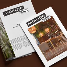 Catálogo de productos para Moinde. Un projet de Design , Photographie, Direction artistique , et Conception éditoriale de A little too much Studio - 21.02.2024