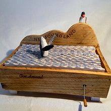 Mein Abschlussprojekt für den Kurs: Holzautomaten: Erwecke Skulpturen zum Leben . Character Design, Sculpture, To, Design, Art To, s, and Woodworking project by steffiotto - 02.22.2024