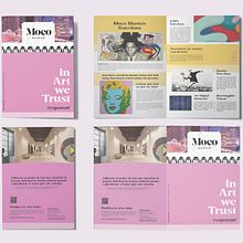 Propuesta díptico para el Museo Moco en Barcelona. Un progetto di Design e Design editoriale di Ana Hurtado - 21.02.2024