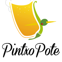 Pintxo Pote. Un proyecto de Diseño, Diseño gráfico, Tipografía, Ilustración vectorial, Creatividad, Dibujo, Diseño de logotipos, Dibujo artístico, Dibujo digital, Pintura digital y Diseño digital de Mikel Urtasun Osacar - 16.10.2012