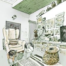 Mi proyecto del curso: Perspectiva artística: espacios desde tu punto de vista. Projekt z dziedziny Trad, c, jna ilustracja,  Architektura,  R, sunek,  R i sunek architektoniczn użytkownika Xavier Krauel - 22.02.2024