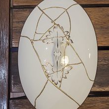 Meu projeto do curso: Introdução ao kintsugi: restaure suas cerâmicas com ouro. Un progetto di Artigianato, Belle arti, Ceramica e DIY di thais_bonizzi - 21.02.2024