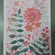 My project for course: Artistic Floral Watercolor: Connect with Nature. Traditional illustration, Painting, Watercolor Painting, and Botanical Illustration project by Vera Ester - 02.23.2024