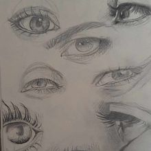 Il mio progetto del corso: Ritratto su blocco da disegno: esplora il volto umano. Projekt z dziedziny Sketching,  R, sunek, Portret,  R, sunek art, st, czn i Sketchbook użytkownika Valentina - 23.02.2024