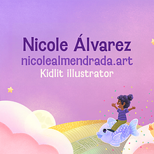 Mi proyecto del curso: Porfolio online para ilustradores de libros infantiles. Ilustração tradicional, Design editorial, Stor, board, Desenvolvimento de portfólio, Ilustração infantil, Narrativa, Gestão e produtividade, e Álbum ilustrado projeto de Nicole Almendrada - 23.02.2024