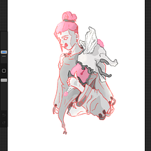 Mon projet du cours : Design de personnages fantastiques avec Procreate. Character Design, Digital Illustration, Digital Drawing, Digital Painting, and Manga project by junahbarta - 02.22.2024