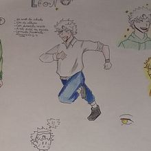 Meu projeto do curso: Criação de personagens de mangá. Traditional illustration, Character Design, Comic, and Manga project by leiadeoliveira_2316 - 02.23.2024