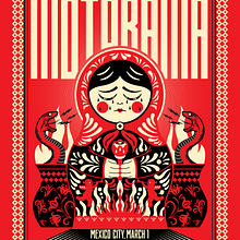 MOTORAMA BAND POSTER. Graphic Design, Poster Design, and Digital Illustration project by Jovahn Fortis - 02.21.2024