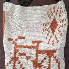Meu projeto do curso: Design de padrões para crochê: encontre seu próprio estilo. Design de acessórios, Pattern Design, Tecido, DIY, Crochê, e Design têxtil projeto de Ana Lucia Kroeff Vieira - 23.02.2024