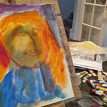 My attempt at the girl with white cap. Painting, Portrait Drawing, and Oil Painting project by Jon Shepherd - 02.23.2024