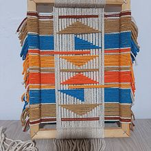 Mi proyecto del curso: Trenzado geométrico: del tintado al producto final. Projekt z dziedziny Projektowanie dodatków,  Dekoracja wnętrz,  Tkactwo, DIY, Farbowanie tkanin, Tkanie, Wzornictwo tekst i liów użytkownika Juan Toro - 24.02.2024