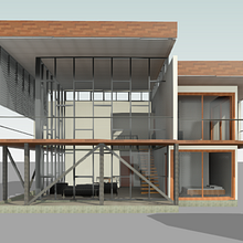 Mi proyecto del curso: Diseño y modelado arquitectónico 3D con Revit . % José Ruy Sánchez Rodríguez tarafından hazırlanan 3D, Mimarlık, İç Mimarlık, 3D Modelleme, Dijital Mimarlık, Ve ArchVIZ projesi - 02.23.2024