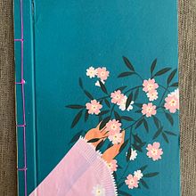 Mi proyecto del curso: Técnicas de encuadernación DIY. Fine Arts, Bookbinding, and DIY project by broesesofi30 - 02.24.2024