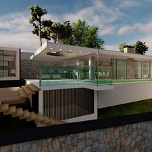 Meerblick Villa in Türkei Ein Projekt aus dem Bereich Architektur, Design, Br und ing und Identität von Herbert Wagner - 25.02.2024
